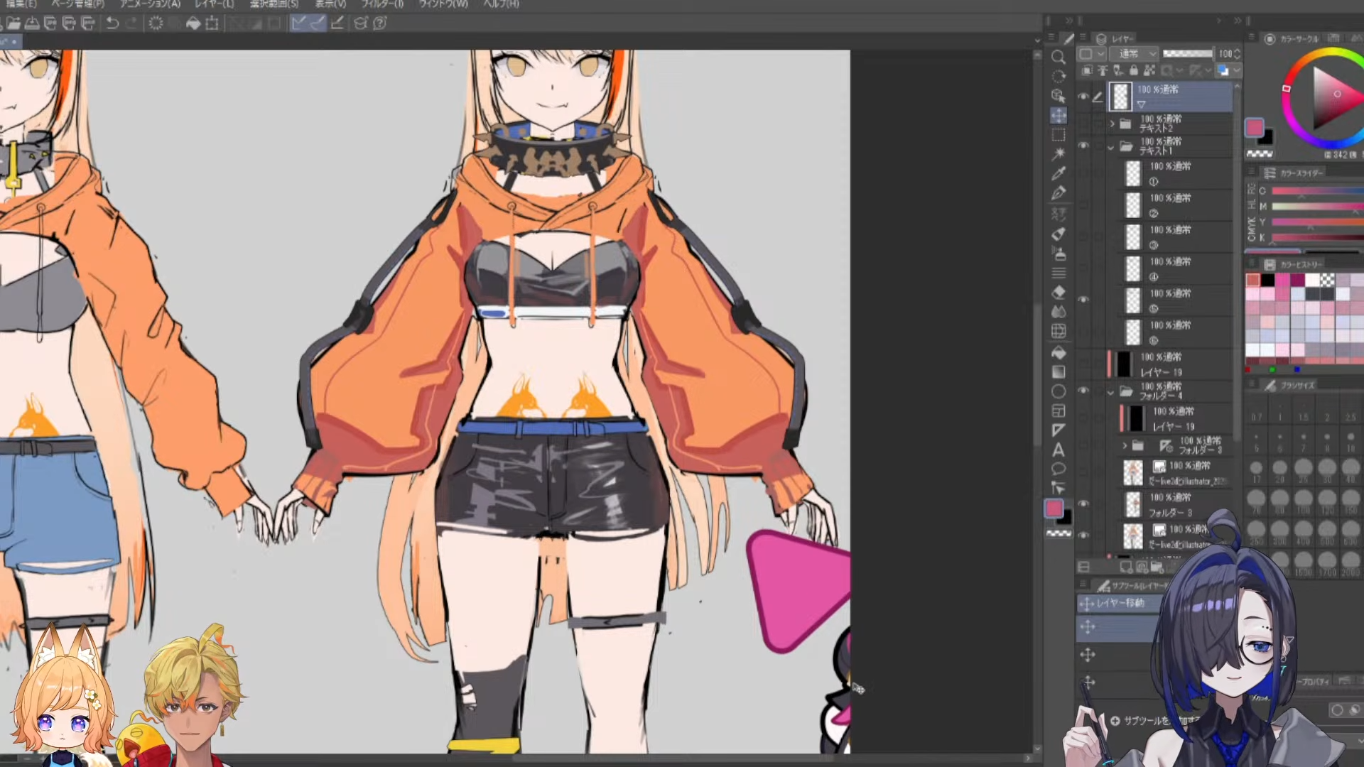 魅せたいところをより際立たせるために